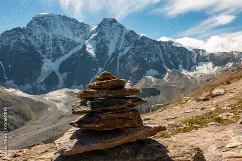 photo of mountains in Dombai Russia