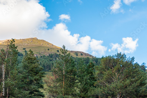 photo of mountains in Dombai Russia