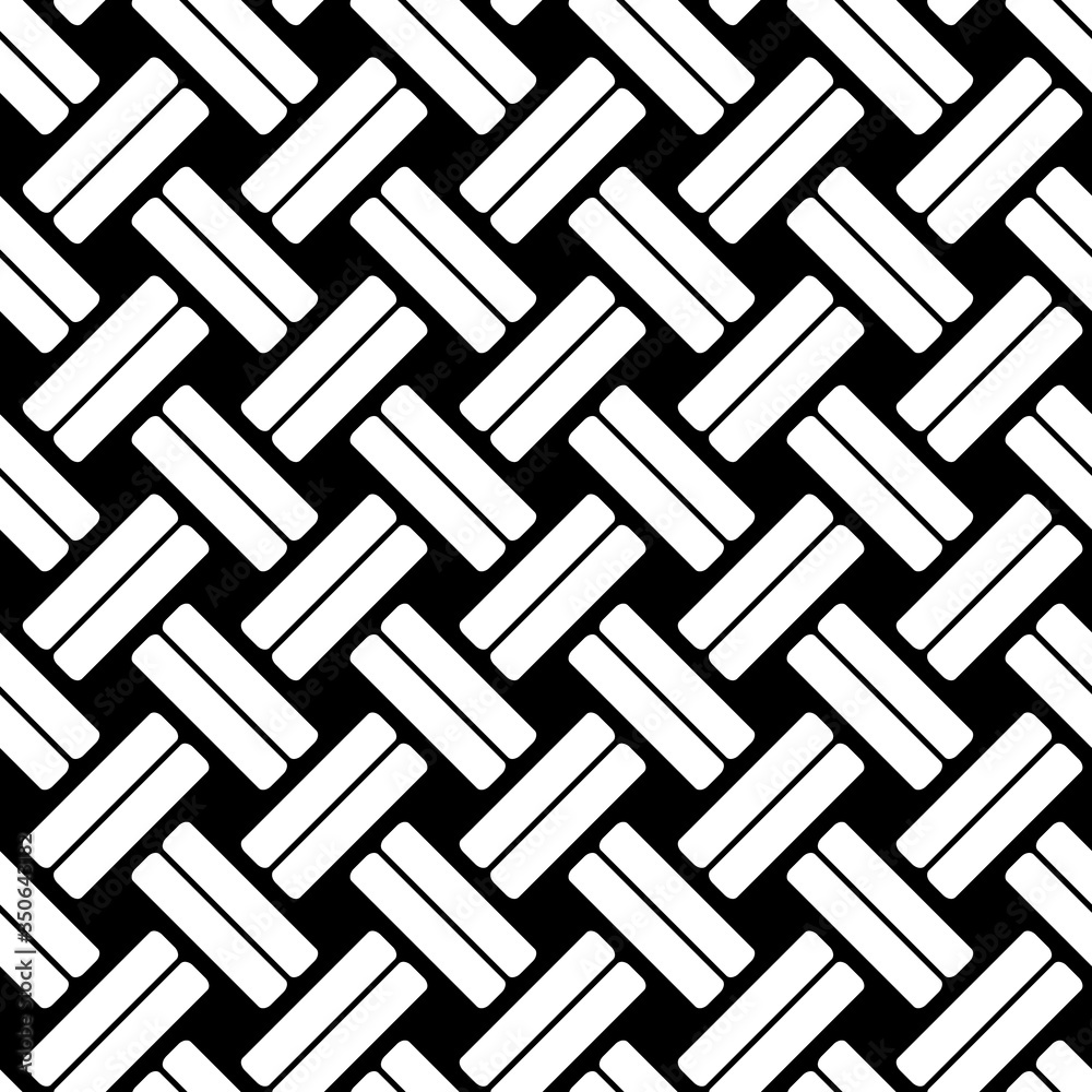 Woven pattern Black and White Stock Photos & Images - Alamy