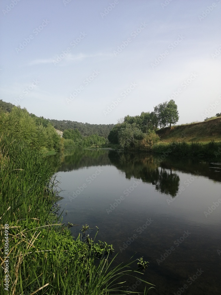 landscape with lake landscape with lake