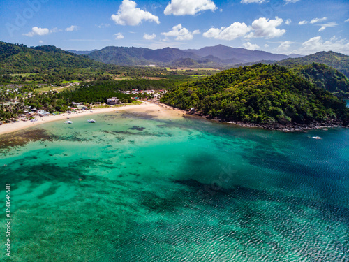 Extraordinary tropicl beach on the Philippine island