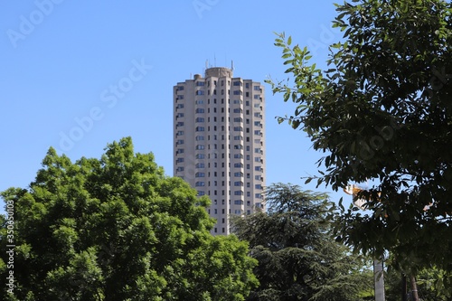 La tour panoramique de La Duchère construite au 20 ème siècle  dans le quartier de la Duchère à Lyon - Ville de Lyon - 9 ème arrondissement - Département du Rhône - France photo