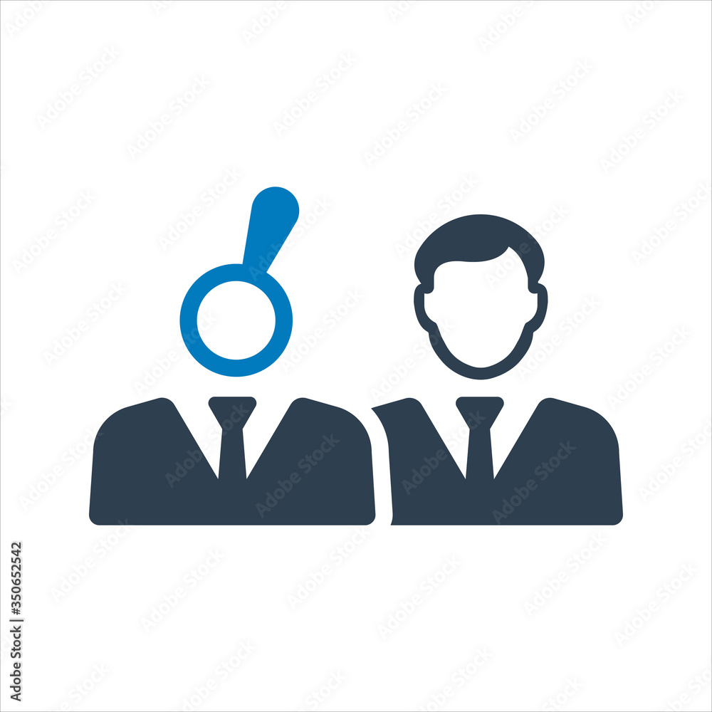 Hiring employee icon Hiring employee icon