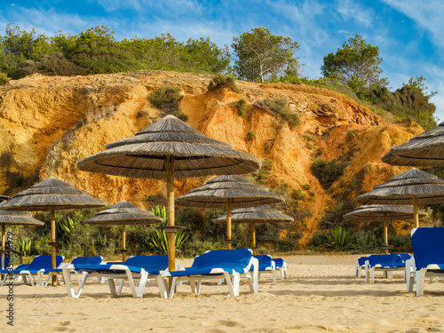 Fototapeta Naklejka Na Ścianę i Meble -  Beach in the middle of nature i Algarve, Portugal.
