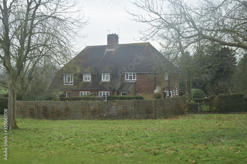 red barn in the countryside