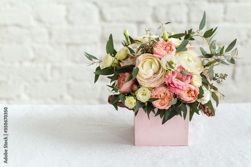 bouquet of beautiful rose and white flowers bouquet of beautiful rose and white flowers