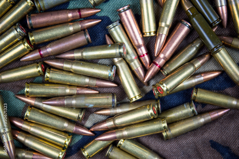 Ammunition, rifle bullets, artillery, weapons for war, defense and attack