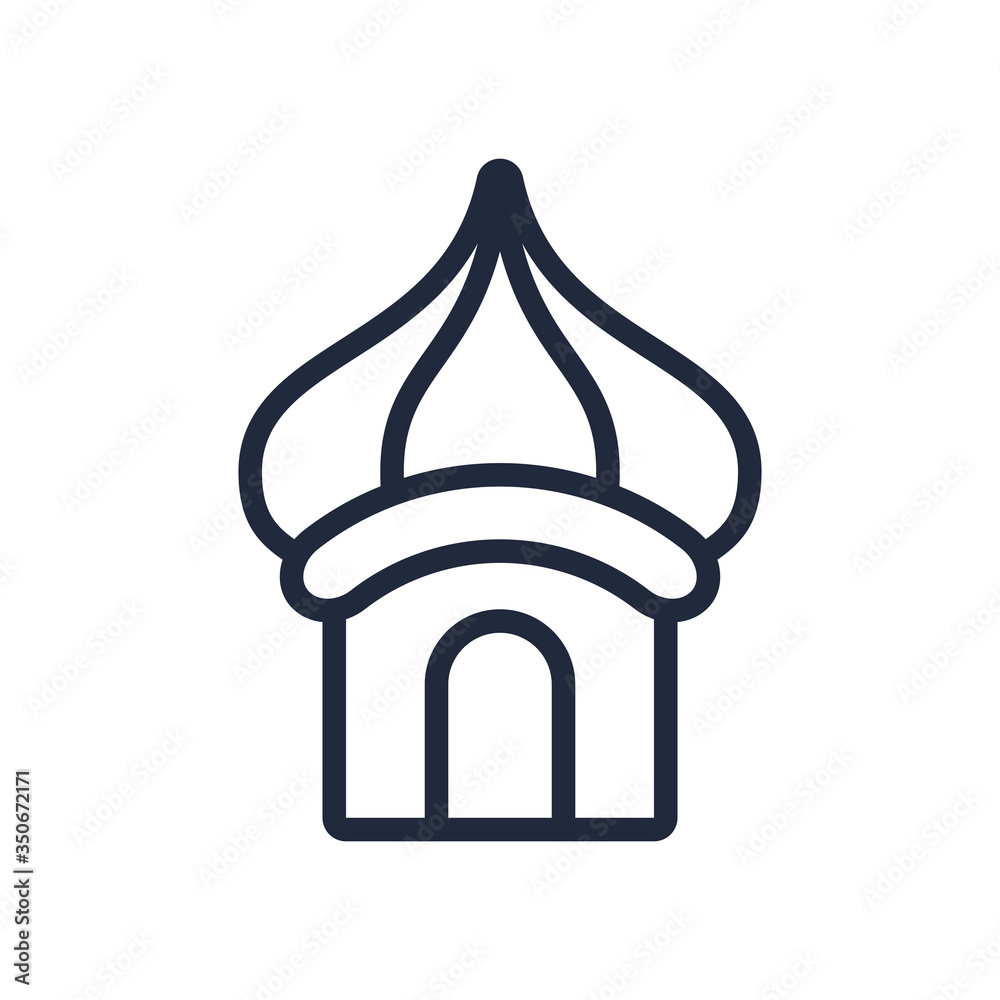 eid mubarak mosque line style icon eid mubarak mosque line style icon