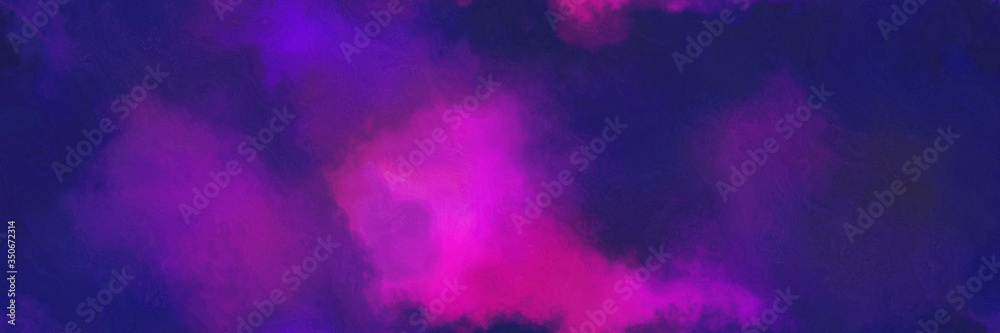 repeating pattern abstract watercolor background with watercolor paint with midnight blue, medium violet red and dark magenta colors. can be used as background texture or graphic element