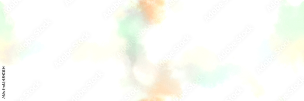 repeating abstract watercolor background with watercolor paint with Light grayish green, bisque and skin colors