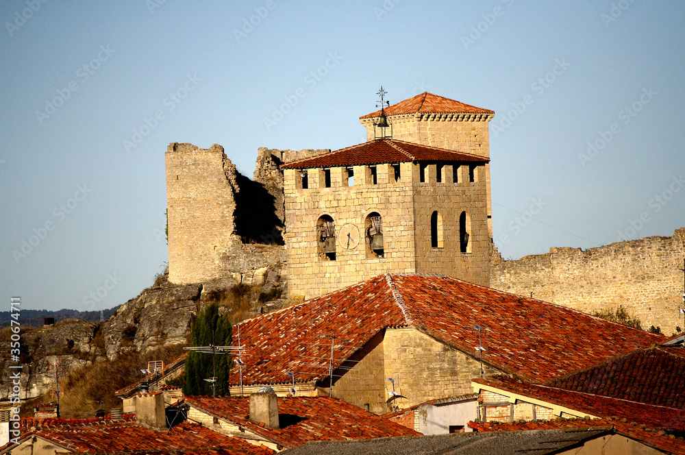 old castle in the old town