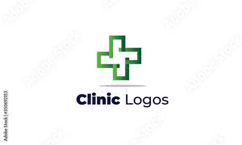 clinic logos can also for clinic logos, medical logo, eye specialist clinic, health care, dental clinic, beauty clinic, drugstore, pharmacy, Nutritionists, Nurses, midwife 
designed with a modern
