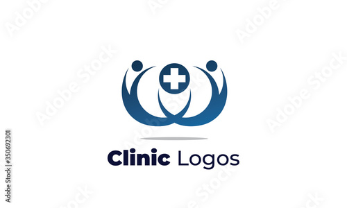 clinic logos can also for clinic logos, medical logo, eye specialist clinic, health care, dental clinic, beauty clinic, drugstore, pharmacy, Nutritionists, Nurses, midwife 
designed with a modern