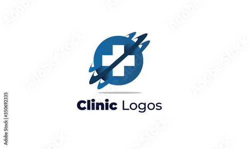 clinic logos can also for clinic logos, medical logo, eye specialist clinic, health care, dental clinic, beauty clinic, drugstore, pharmacy, Nutritionists, Nurses, midwife 
designed with a modern