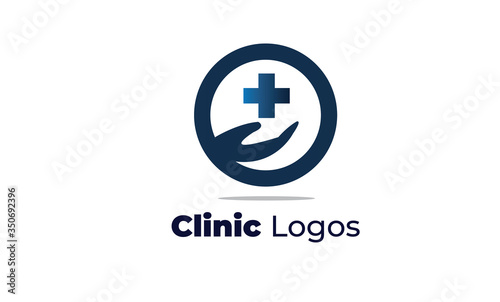 clinic logos can also for clinic logos, medical logo, eye specialist clinic, health care, dental clinic, beauty clinic, drugstore, pharmacy, Nutritionists, Nurses, midwife 
designed with a modern