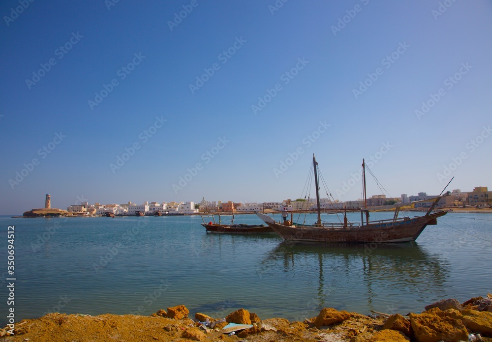 Coastal village, Oman Coastal village, Oman