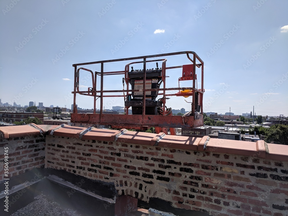 Construction Site with Lift Construction Site with Lift