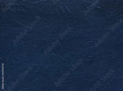 Part of the wall of a beautiful abstract loft of decorative blue stucco. Art cover stylized textural banner with space for text decoration.