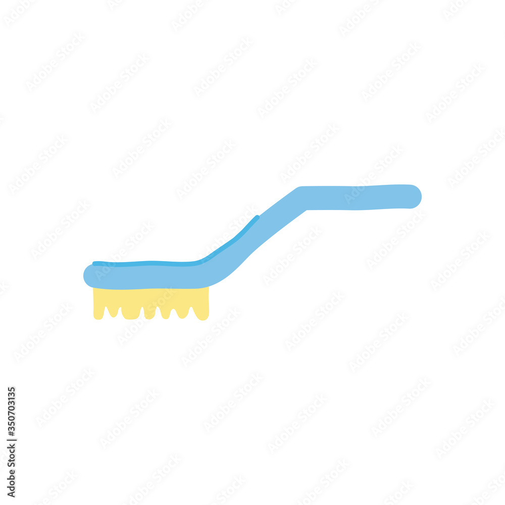 toothbrush icon image, flat style toothbrush icon image, flat style