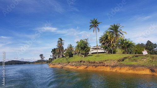 Quadro em tela Maison Pablo Escobar - Guatape