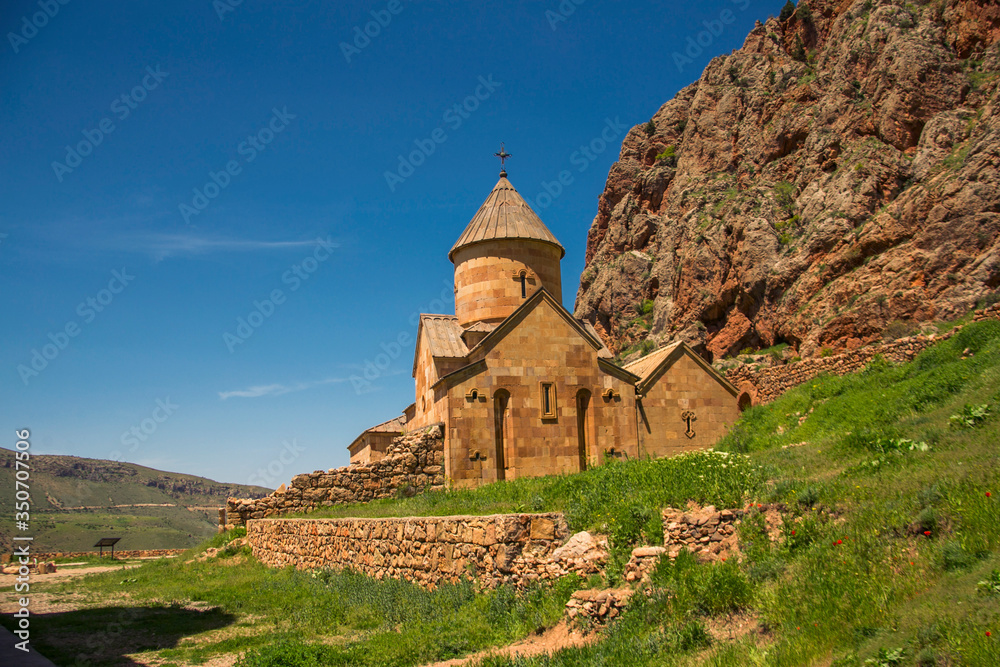 The medieval monastery of Noravank in Armenia. Was founded in 1205