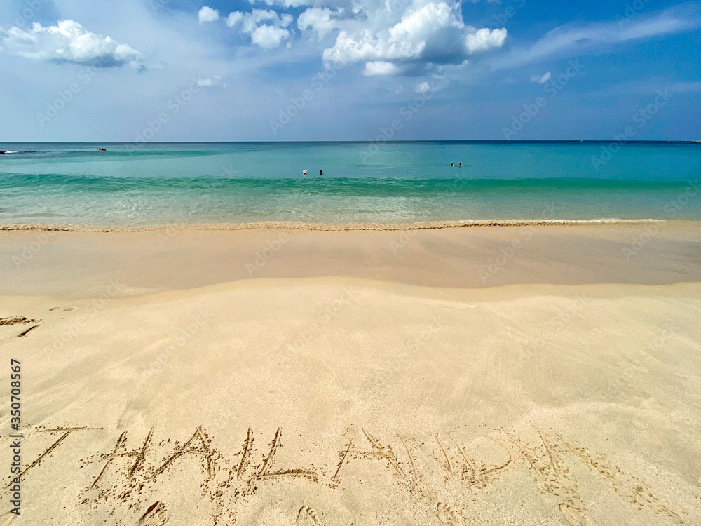 the wonderful beach of the luxury Surin Phuket hotel, Phuket, Thailand the wonderful beach of the luxury Surin Phuket hotel, Phuket, Thailand