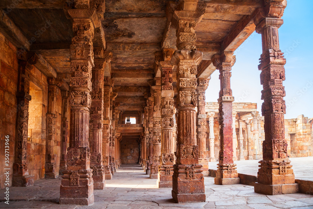 Iron pillar of Delhi, India