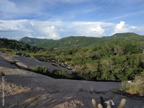 view of the mountains