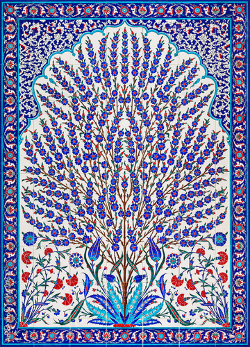 Sticker Sheikh Zayed Mosque pattern design