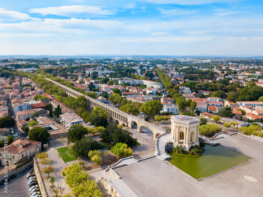 Saint Clement Aqueduct in Montpellier