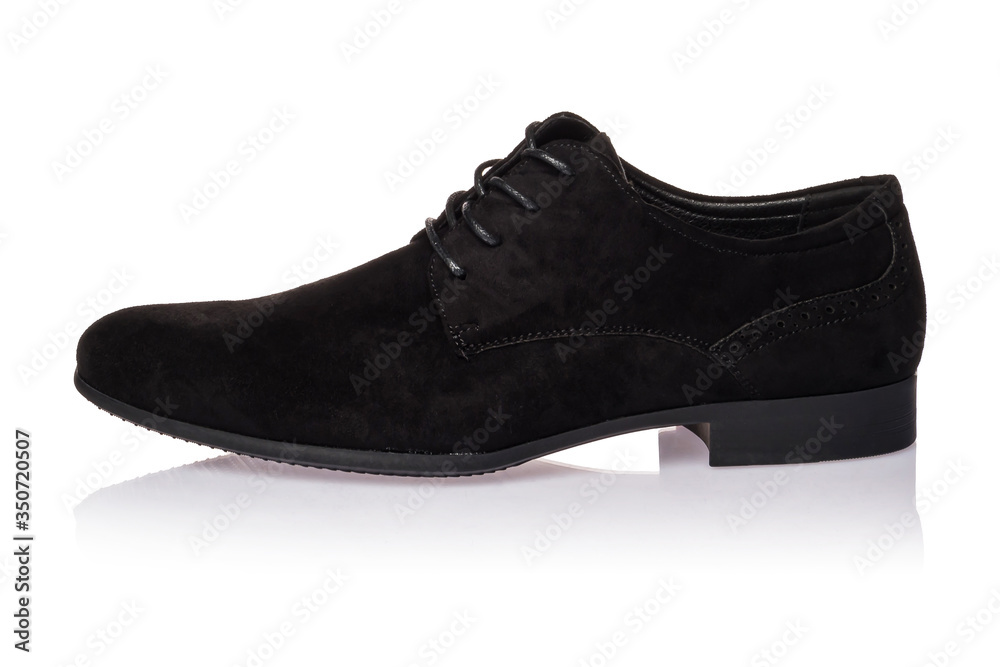 Men's leather shoes with rubber soles and laces Men's leather shoes with rubber soles and laces