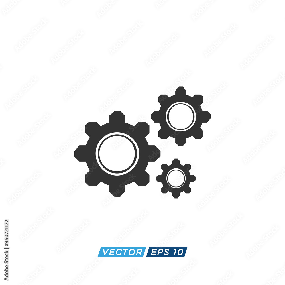 Gear Icon Logo Design Template Gear Icon Logo Design Template