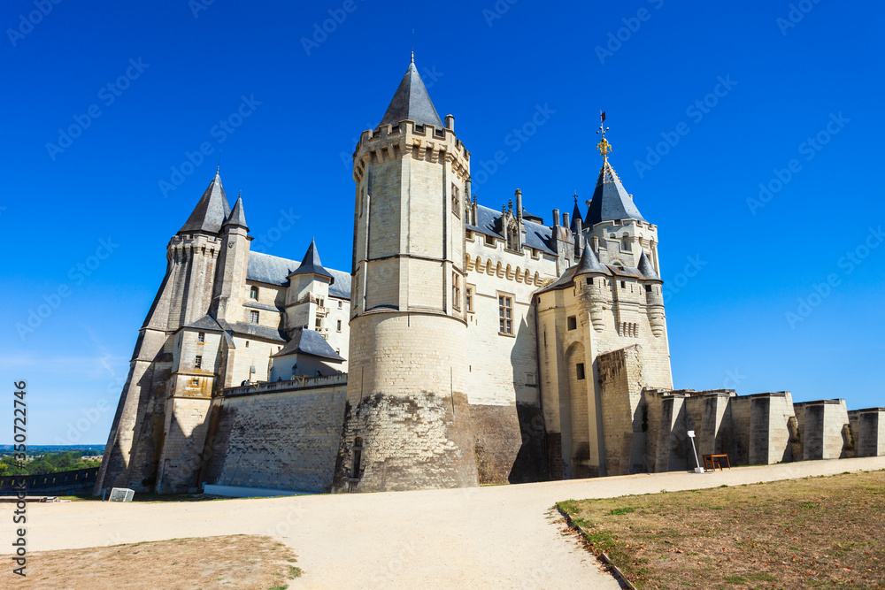 Chateau Saumur castle in Castle