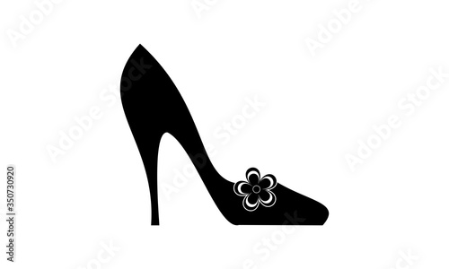 High heels simple beauty vector