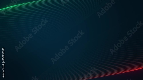 Technology lines wave background for medical, business, engineering, science, technology concept. photo