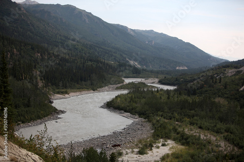 river in the mountains