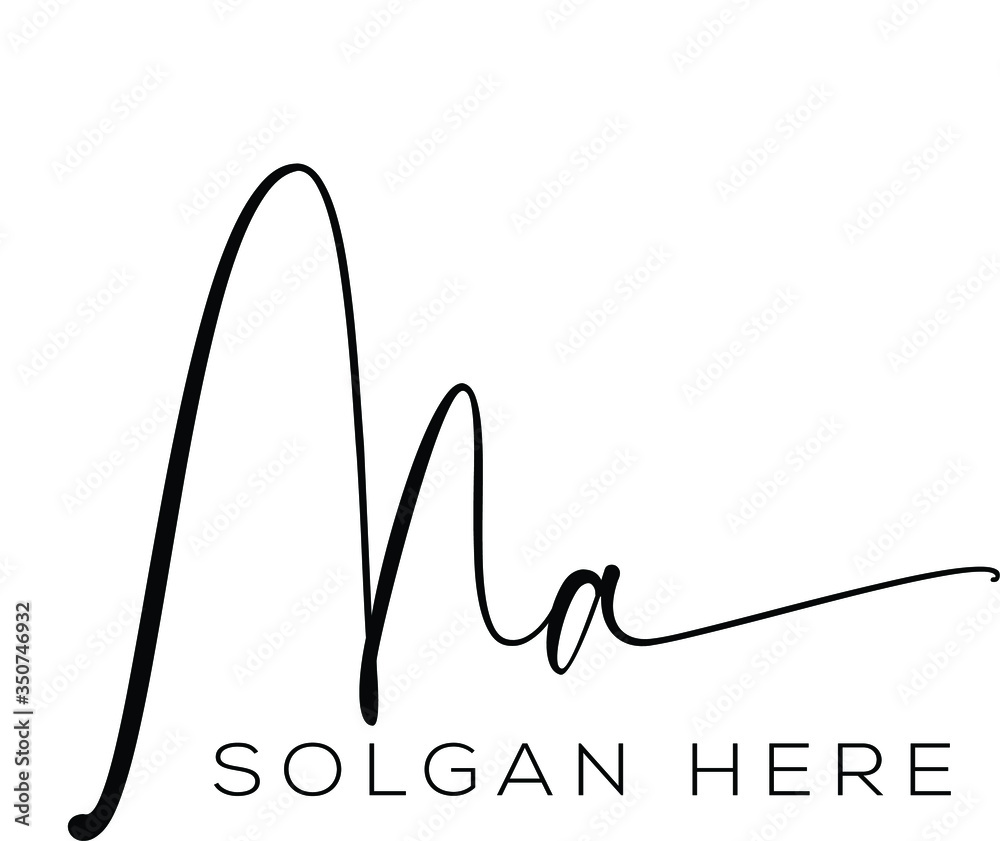 Ma Letter Initial Logo Design, Vector Template Ma Letter Initial Logo Design, Vector Template