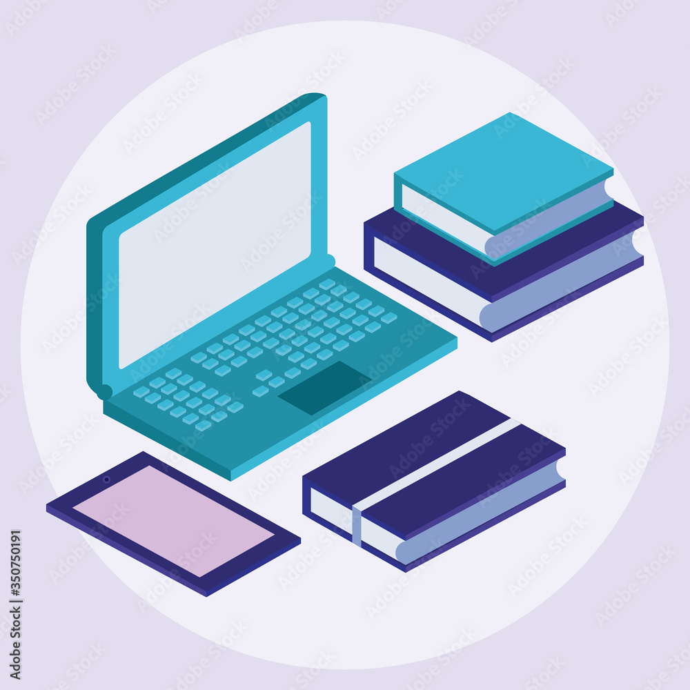 laptop and books education online tech laptop and books education online tech