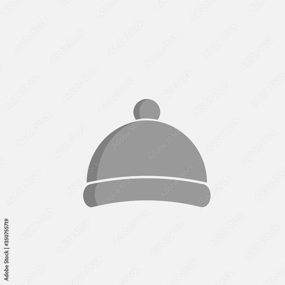 Winter hat. Simple modern icon design illustration. Winter hat. Simple modern icon design illustration.