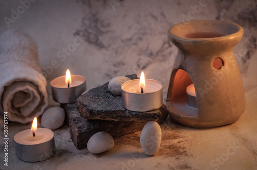 relajacion - Fotomural con health-spa de aromatherapy con masseuse y  relaxation - Stica Vinilos decorativos