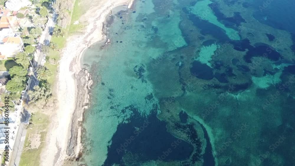 Greek Beach from high above Greek Beach from high above