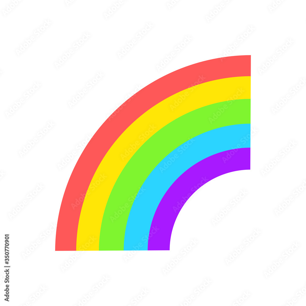 The best rainbow icon, illustration vector. Suitable for many purposes. The best rainbow icon, illustration vector. Suitable for many purposes.