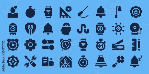 clock icon set