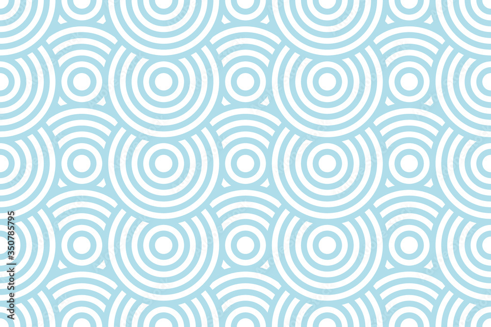 Blue ocean wave Background pattern seamless tiles. Use for design. 