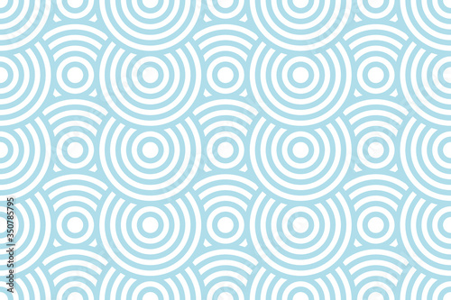 Blue ocean wave Background pattern seamless tiles. Use for design.	