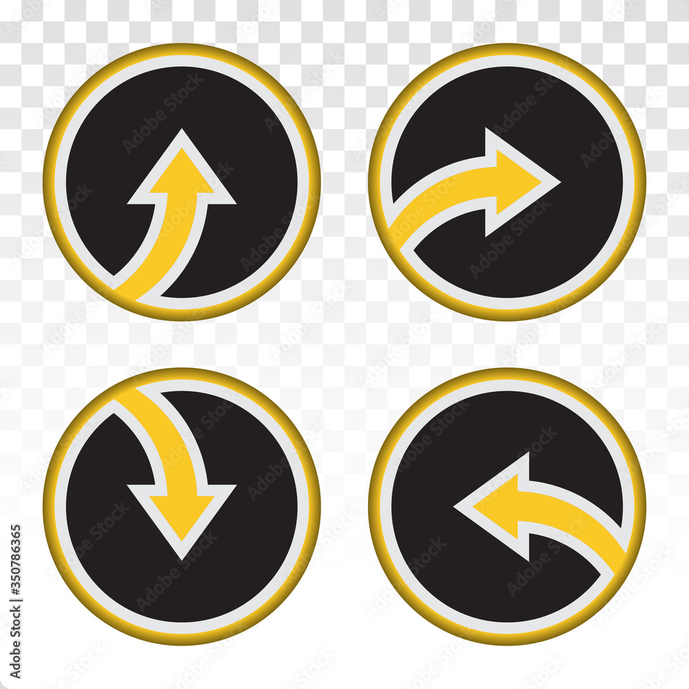arrow buttons - up, down, left, right on a transparent background arrow buttons - up, down, left, right on a transparent background