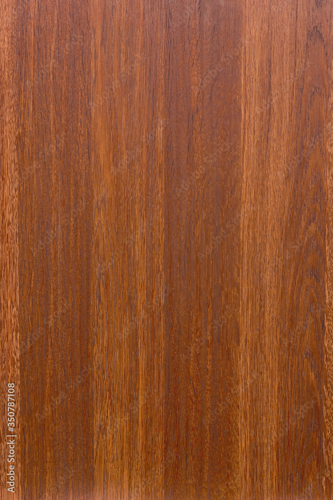 Naklejka premium Closeup of abstract natural dark brown plywood background