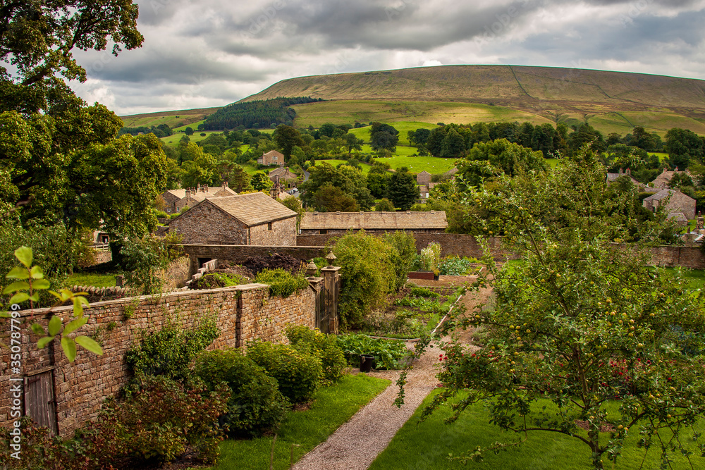 Downham village near Clitheroe, is one of the most beautiful and romantic villages in Lancashire, England.