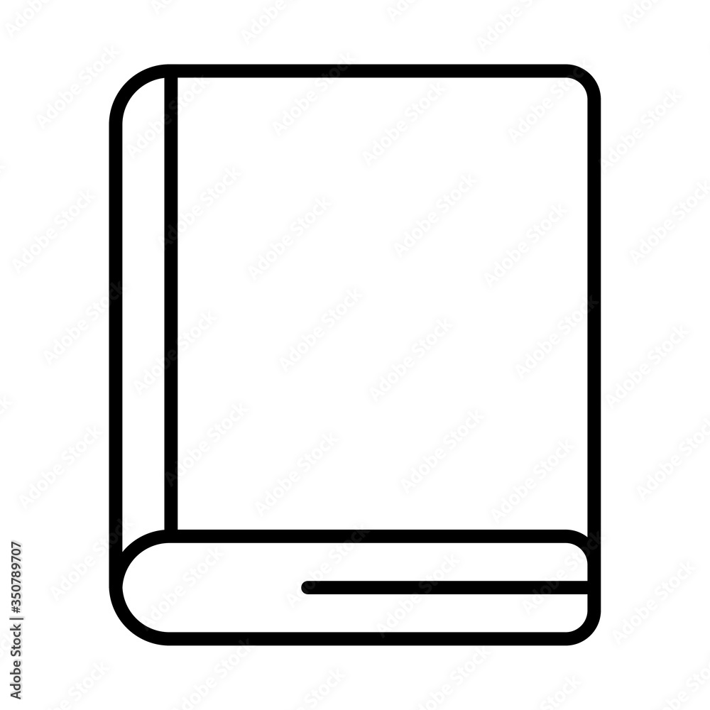 education book line style icon vector design education book line style icon vector design