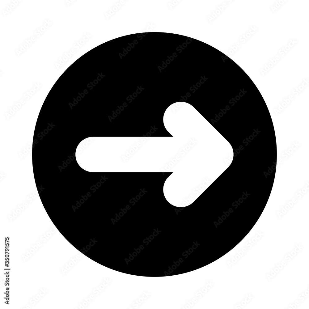 Isolated next arrow silhouette style icon vector design Isolated next arrow silhouette style icon vector design